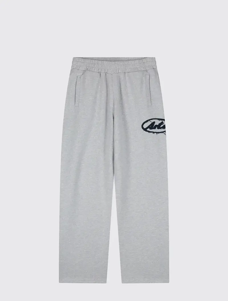 Circle Patch Logo Sweatpants