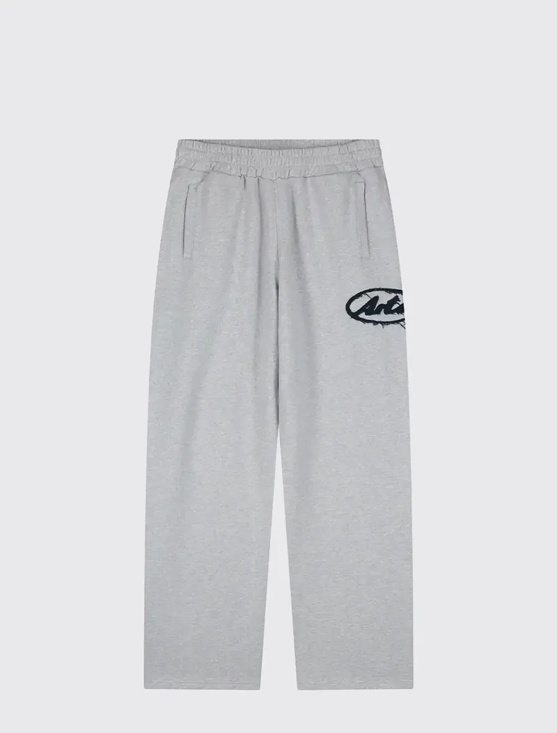 Circle Patch Logo Sweatpants