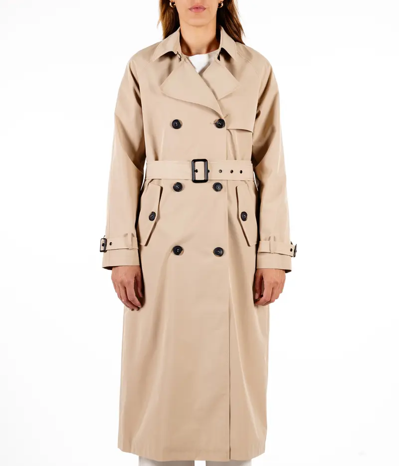 Coat double breasted Era.7002621 Desert