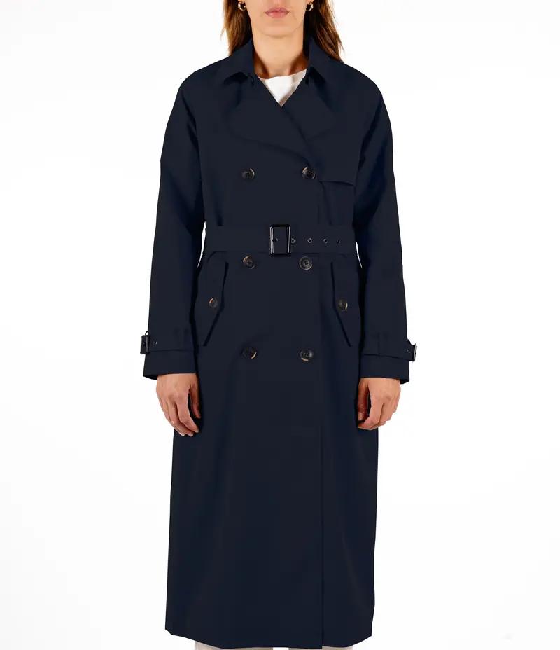 Coat double breasted Era.7002621 Navy
