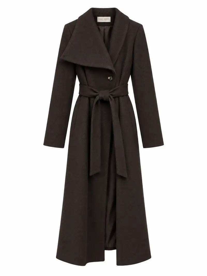 Coat gonna CFC0130006003 Moro marrone