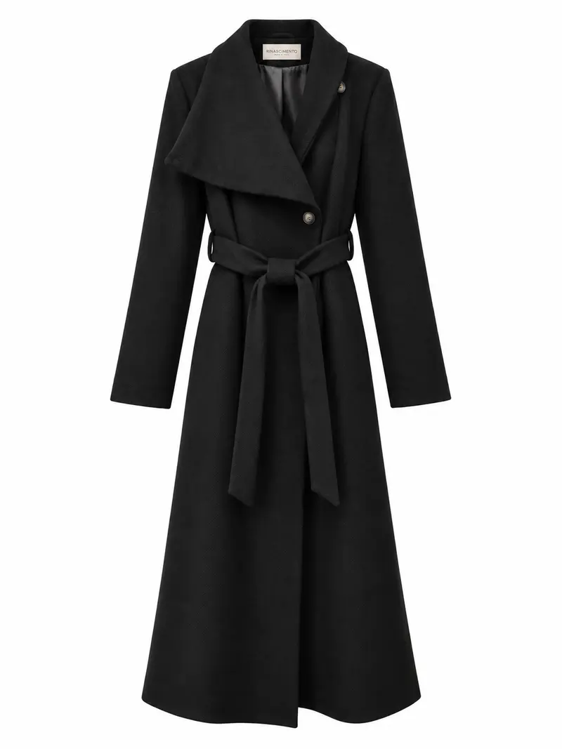 Coat gonna CFC0130006003 Nero