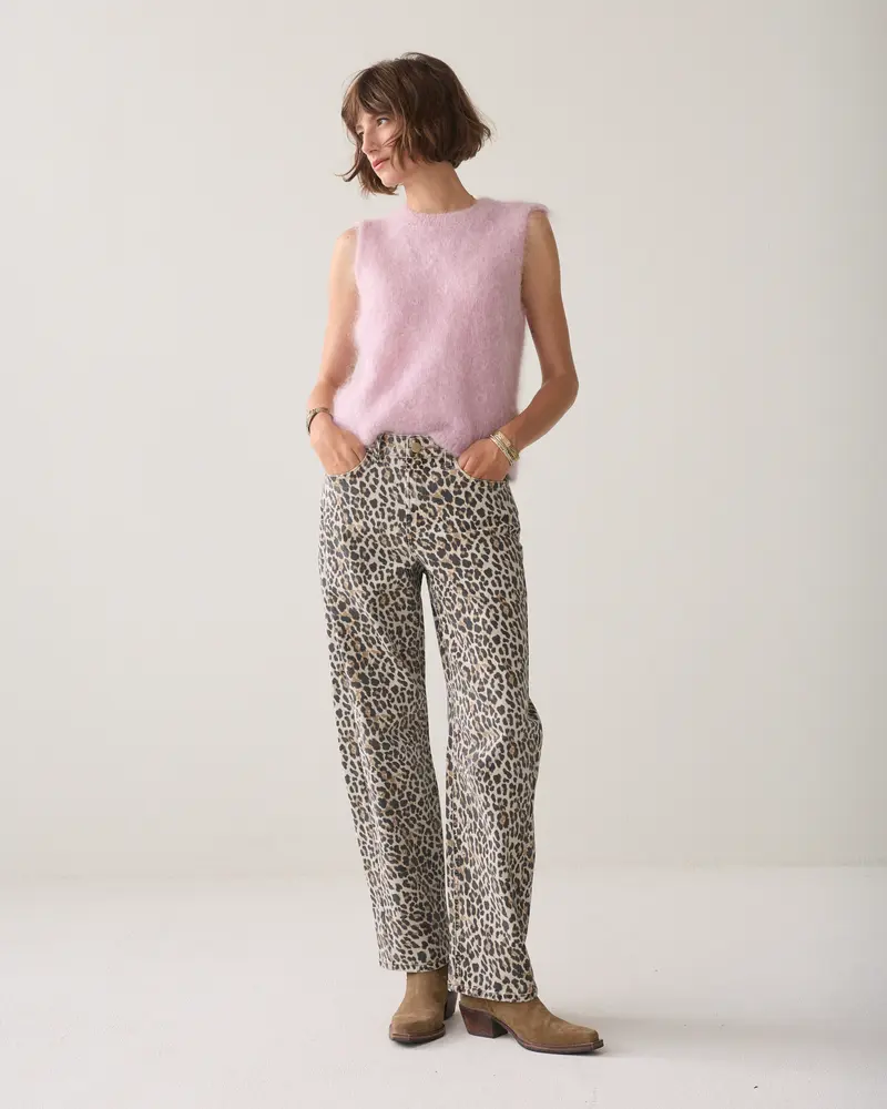 Cocoonfit broek leopard