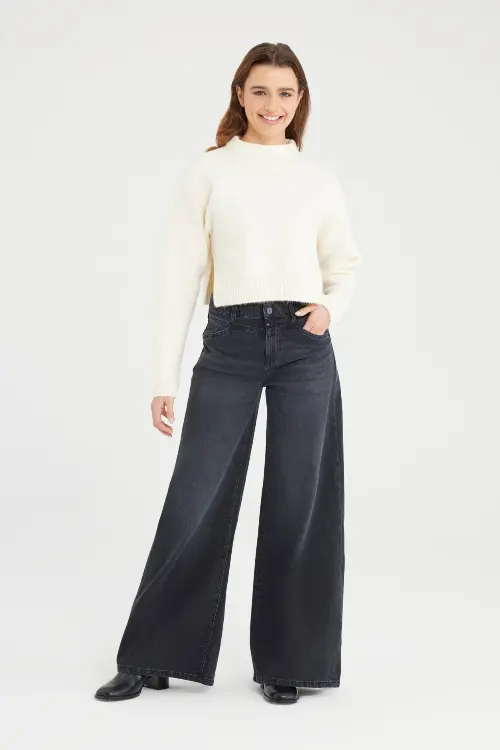 COJ denim hazel zwart