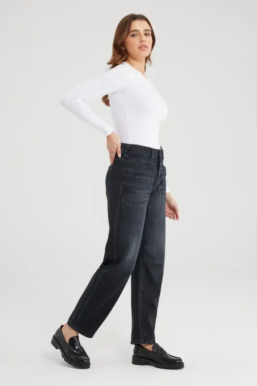 COJ denim selena zwart