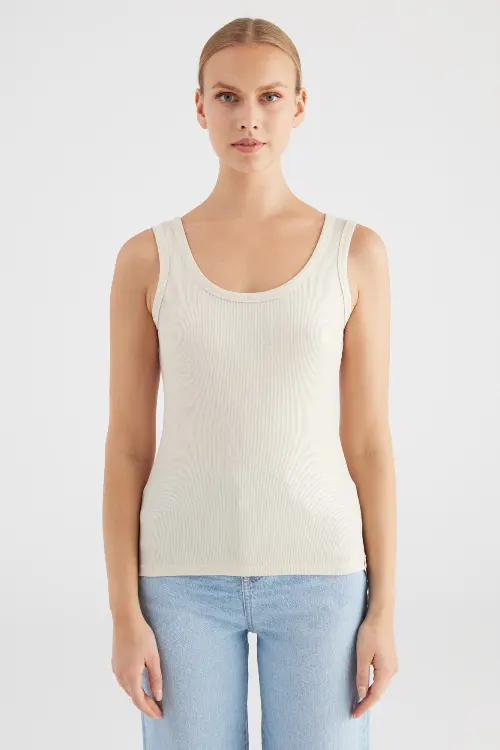 COJ denim top olivia goud