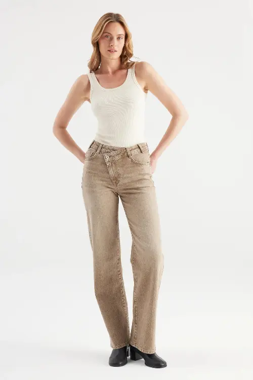 COJ jeans cora bruin
