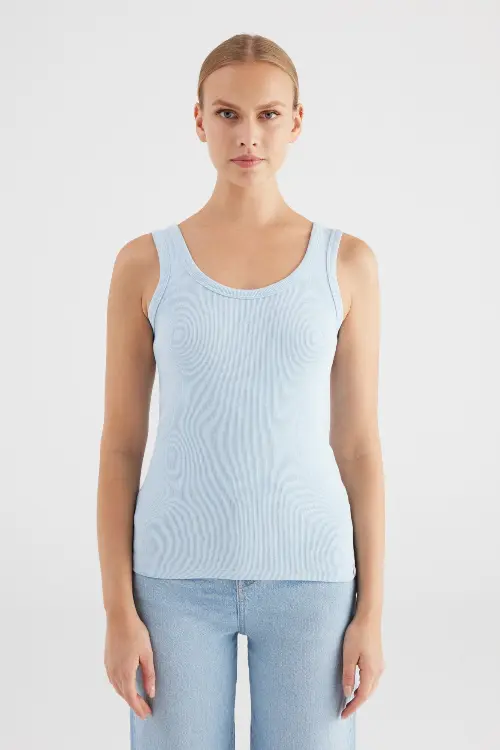 COJ top olivia baby blue