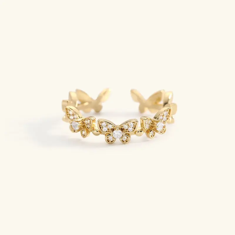 Colleen Fjärilsring i Guld