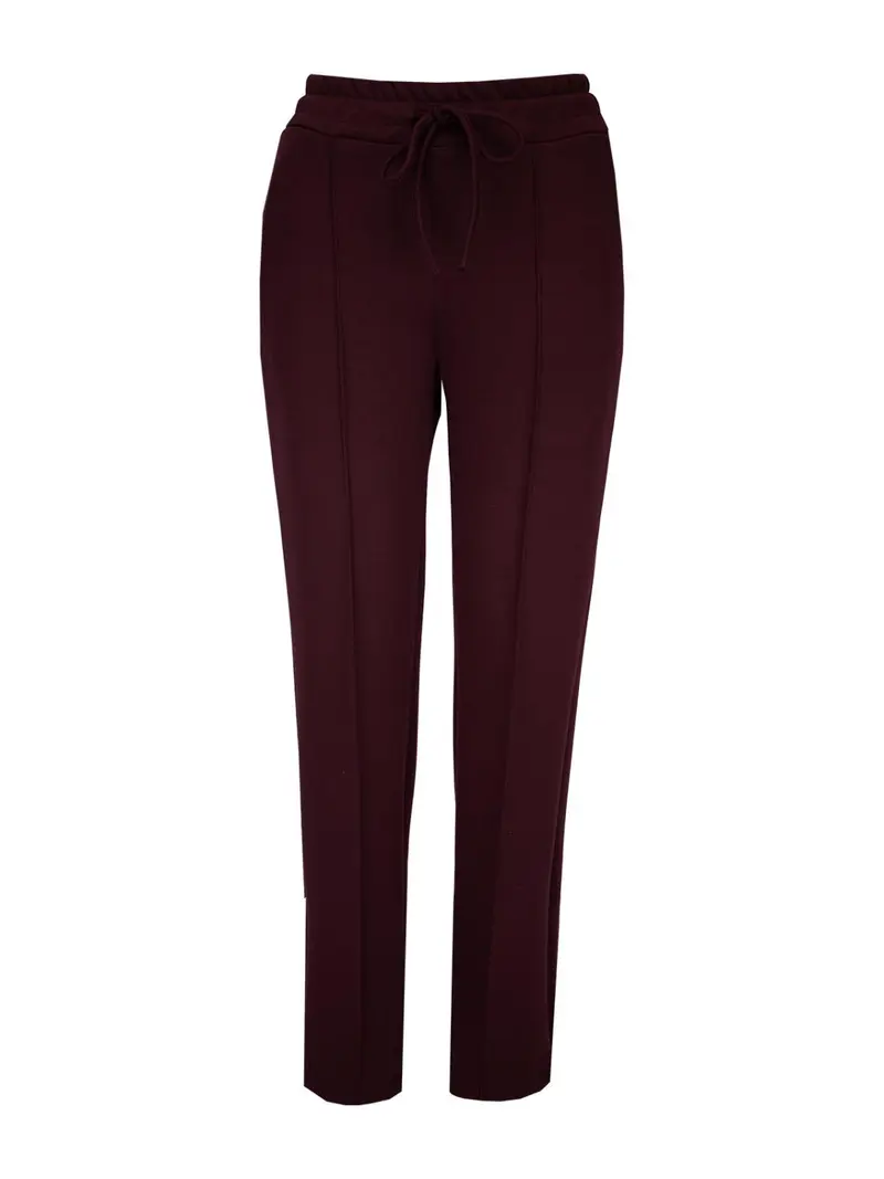 Comfy pants wide bordeaux