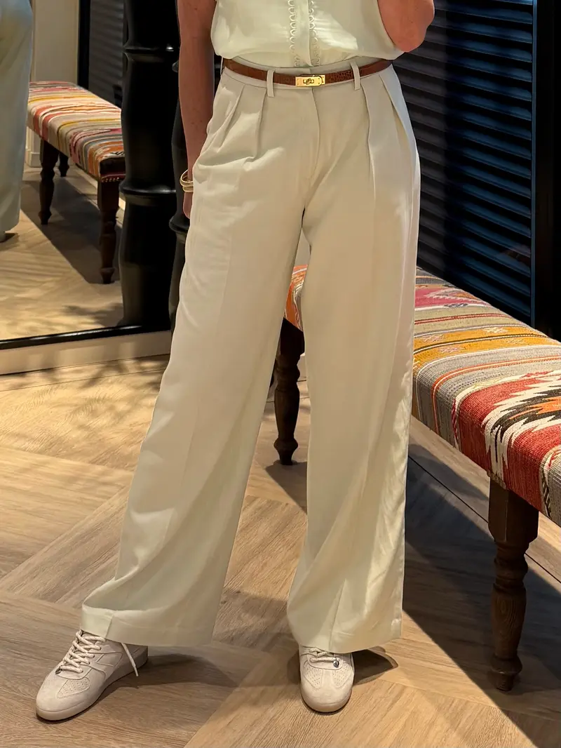 Copenhage Muse Ivanna Pantalon Licht Groen