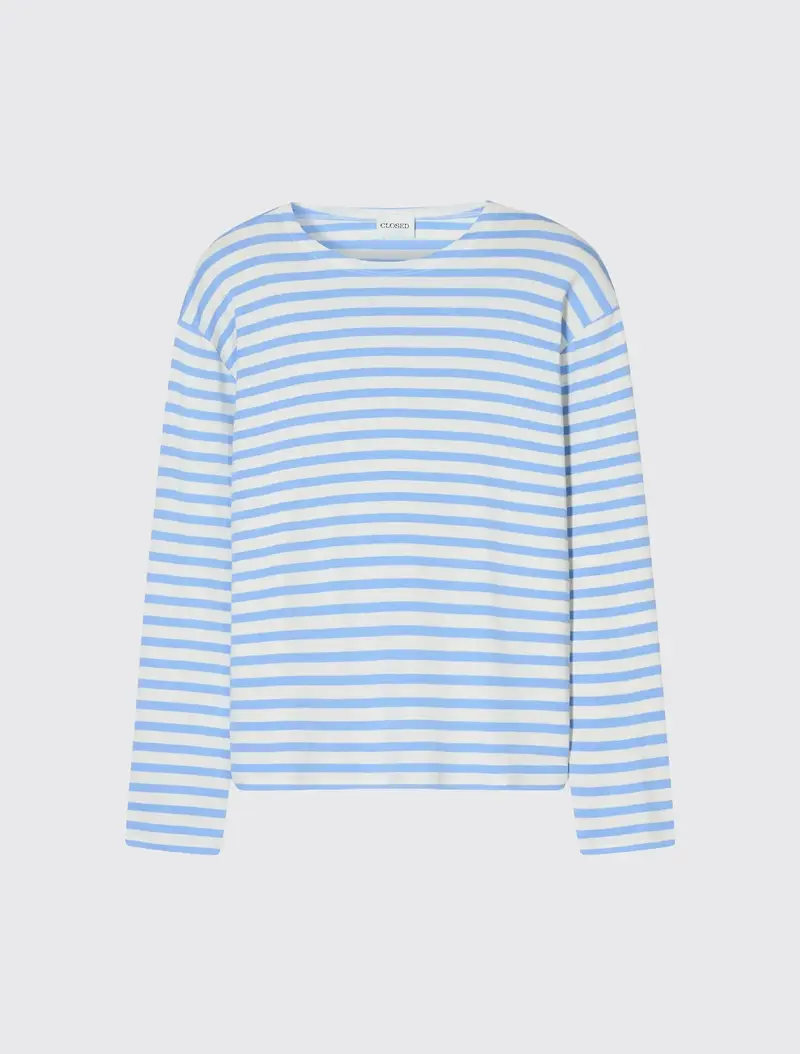Cotton Blend Basic Longsleeve