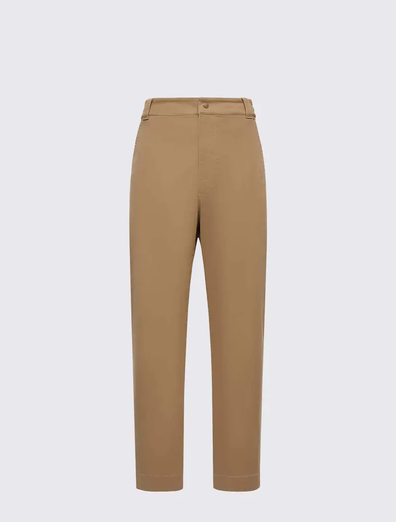 Cotton Gabardine Trousers