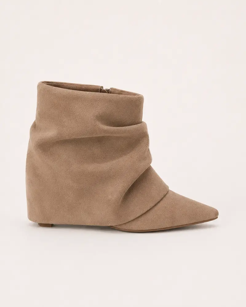 Cover Ankle Boots - Khaki