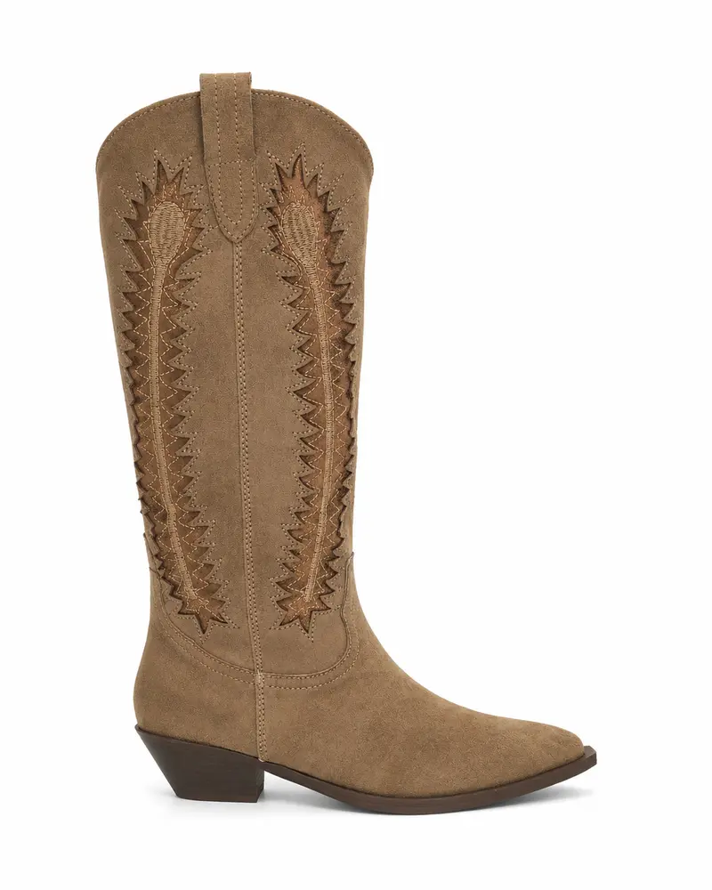 Cowboy Motief Boots - Sand