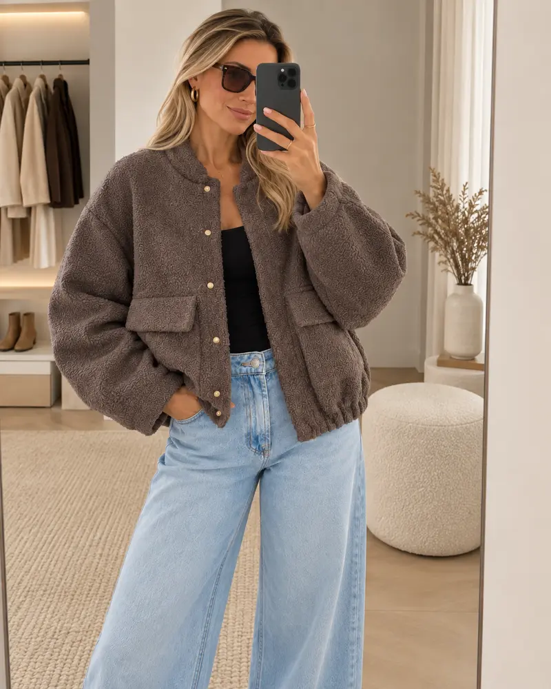 Cozy Bomberjacket
