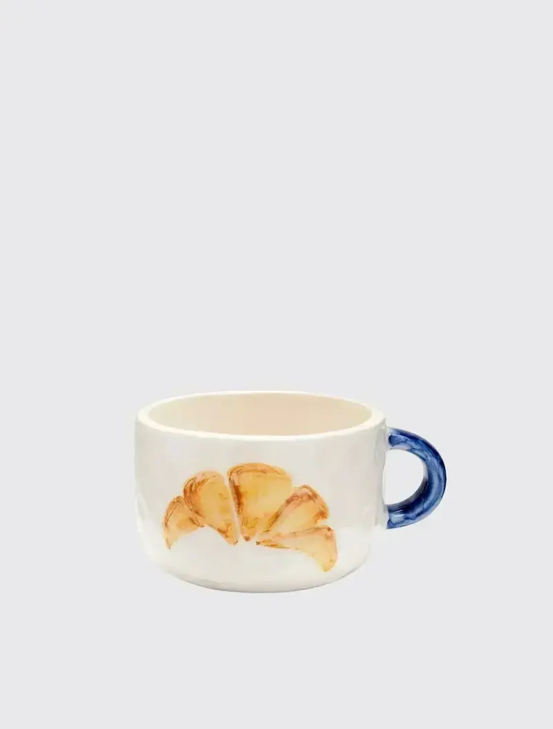 Croissant Cappuccino Mug