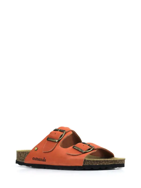 Cubanas sandals Amalia orange
