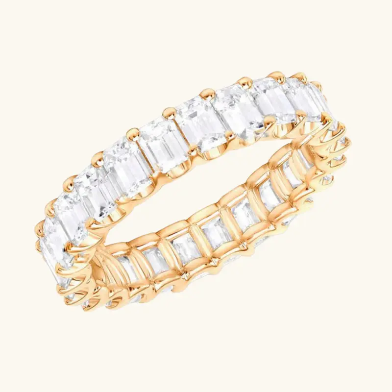 Cubic Ring i Guld