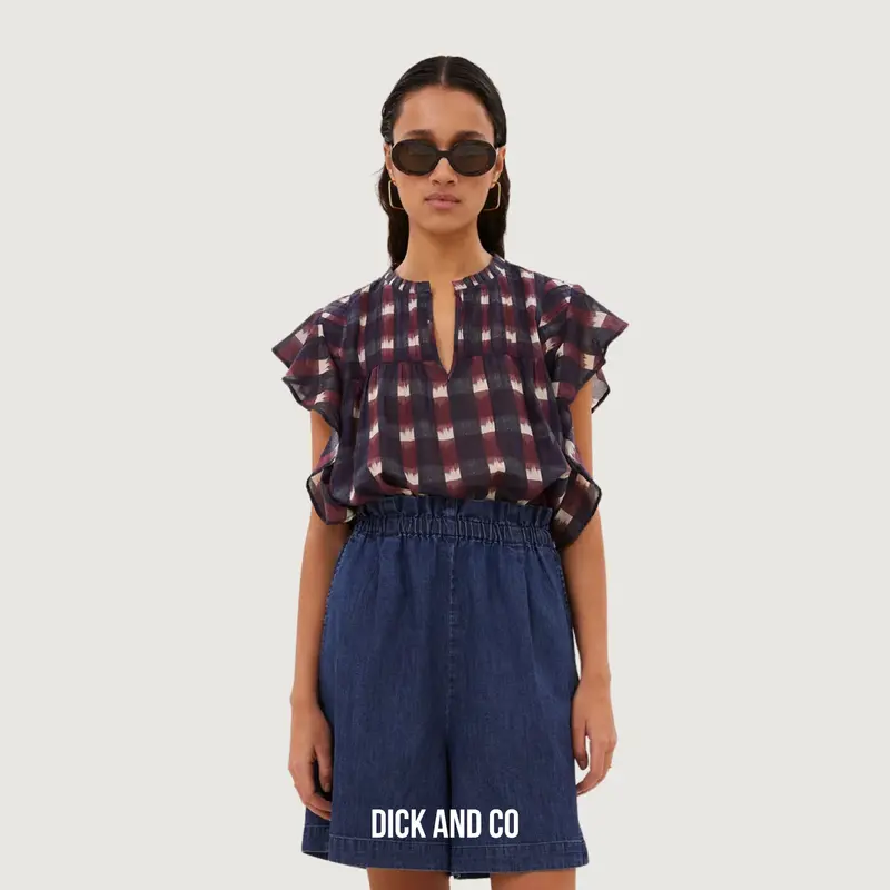 Danee ikat blouse