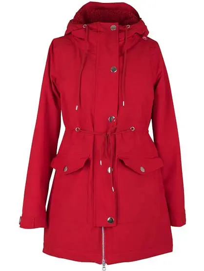 Danefae Chateau Winter Str Jacket Dark Red .