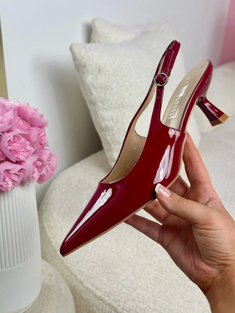 Date-Night Bordeaux Heels