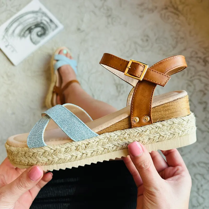 Denim Blue Sandaal