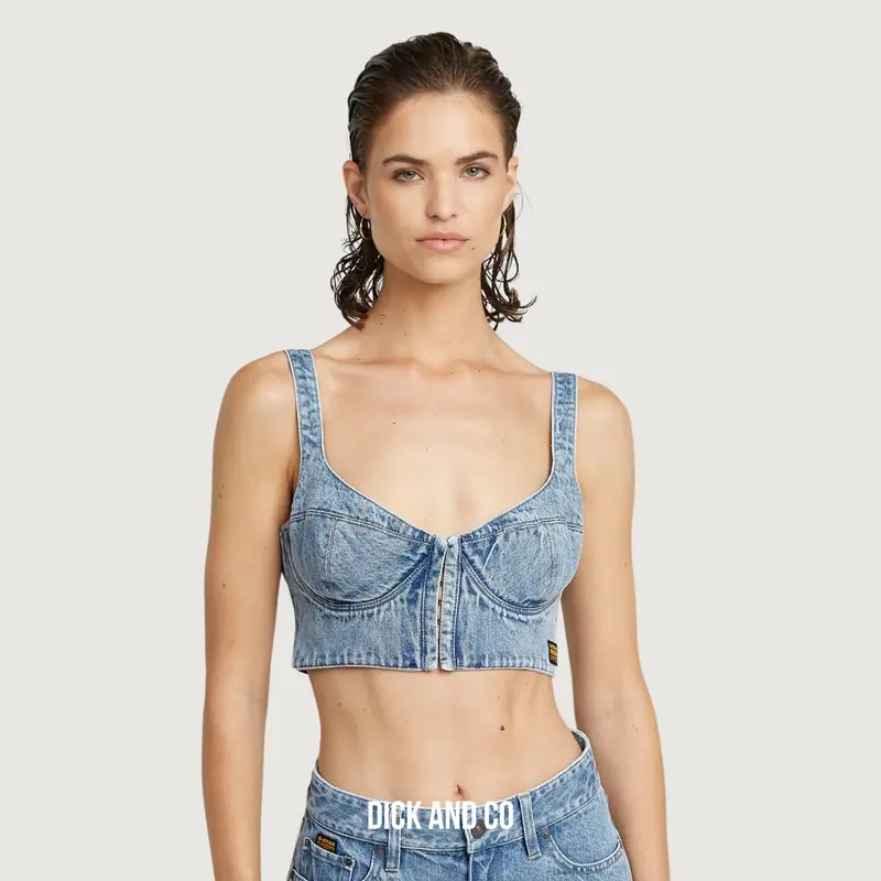 Denim Bralette