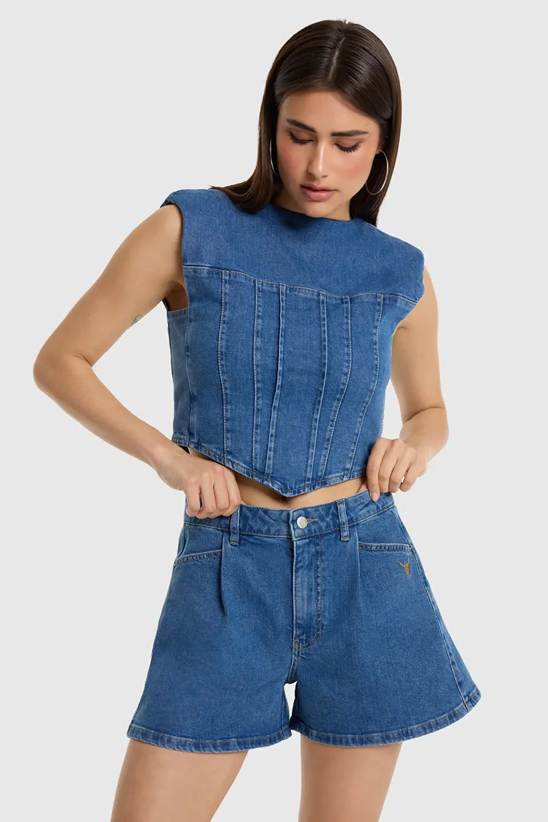denim short