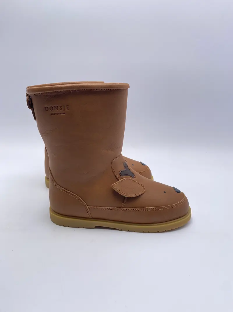 Donsje Amsterdam Wadudu special lining stag chestnut leather