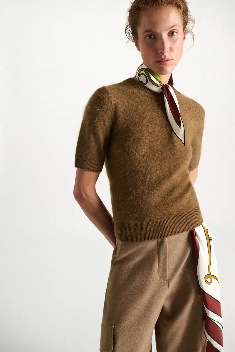 Dorothee Schumacher | Fluffy Statements Pullover Porcini
