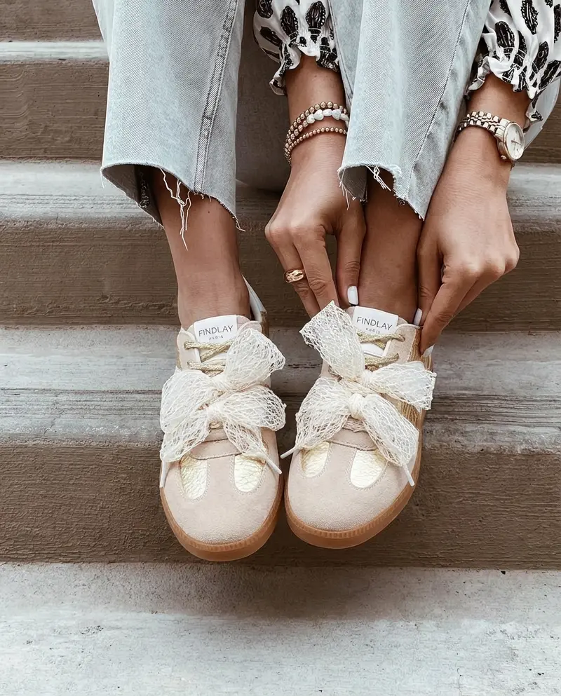 Double Bow Sneaker