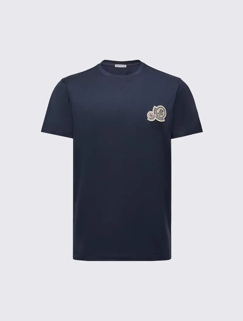 Double Logo Patch T-Shirt