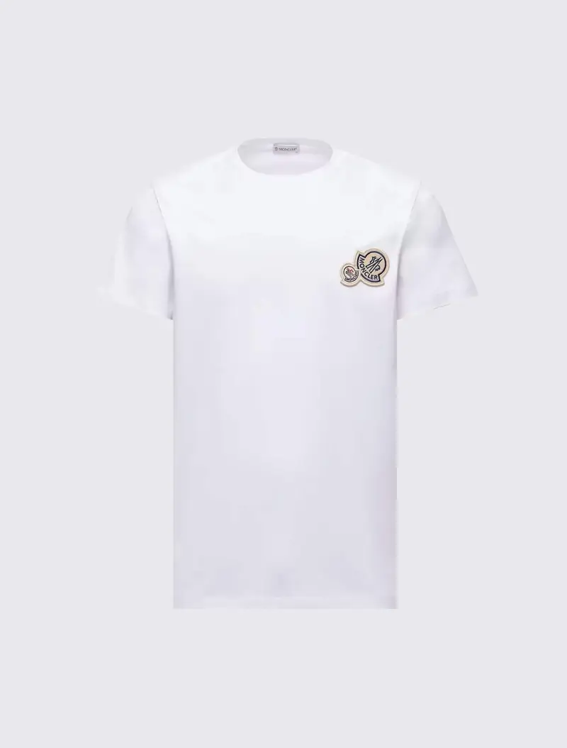 Double Logo Patch T-Shirt