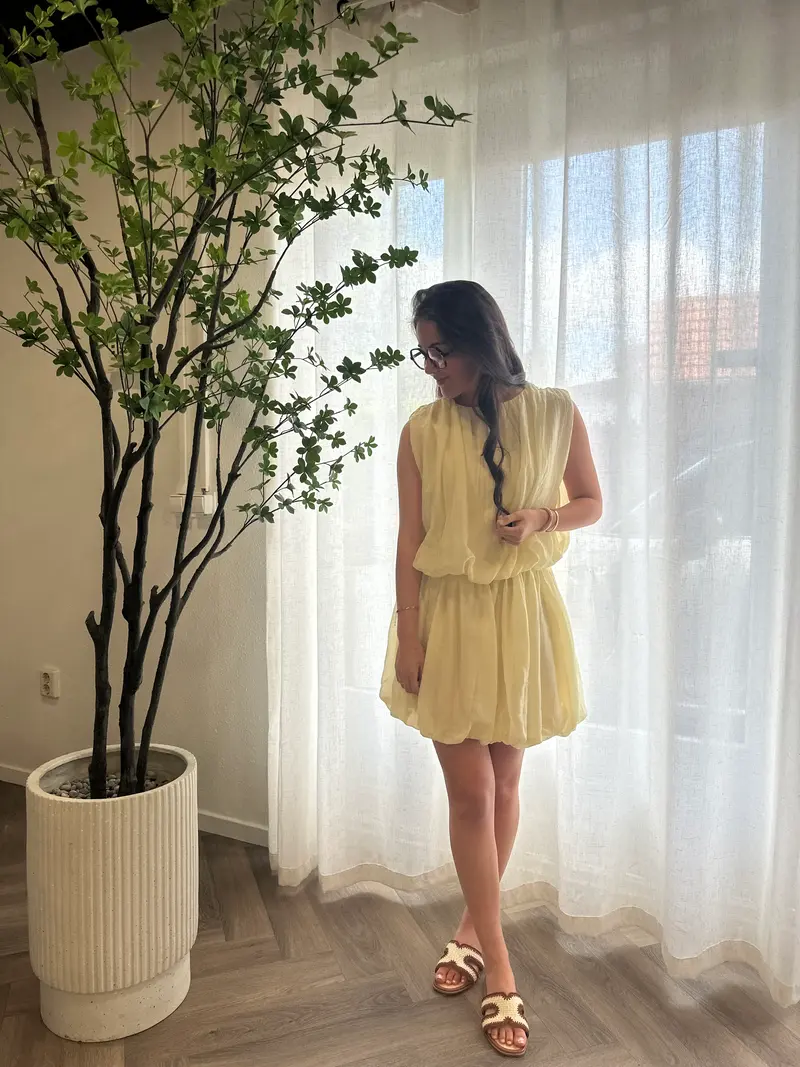 Dress ballon ST21117 Yellow