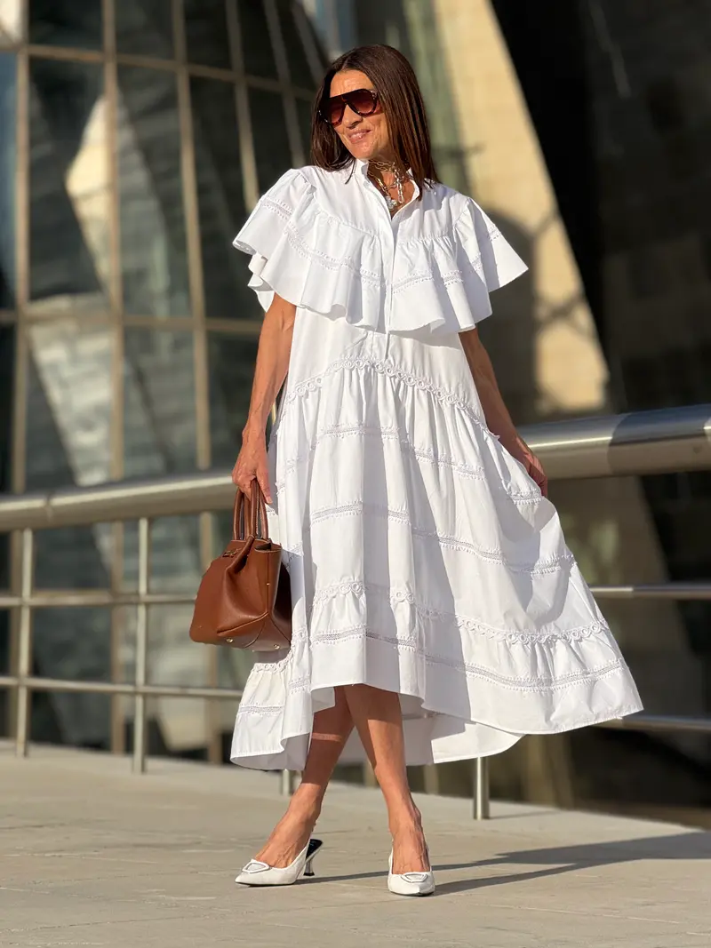 Dress Camelia White