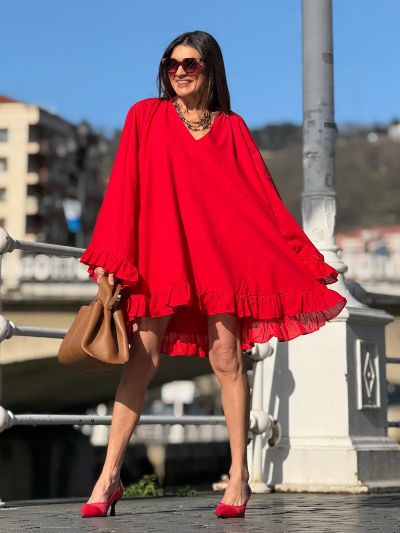 Dress Camille Red