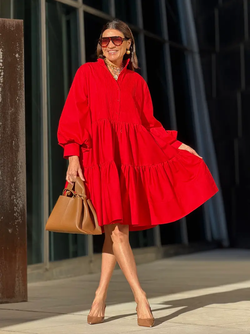 Dress Cecilia Red