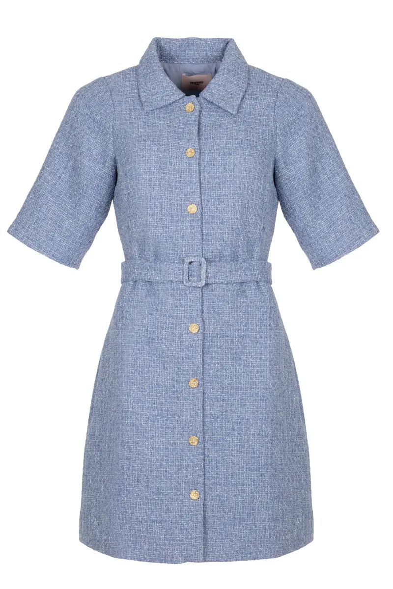 Dress Dean Dean Provence blue
