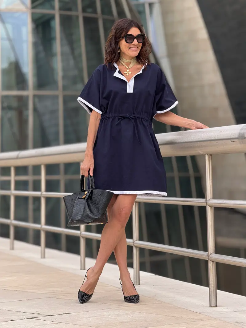 Dress Doutzen Navy