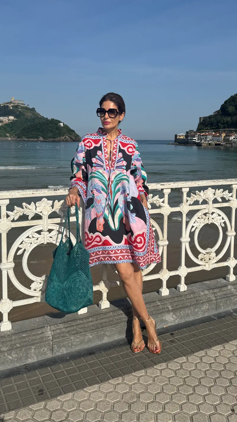 Dress Josephine Print Black