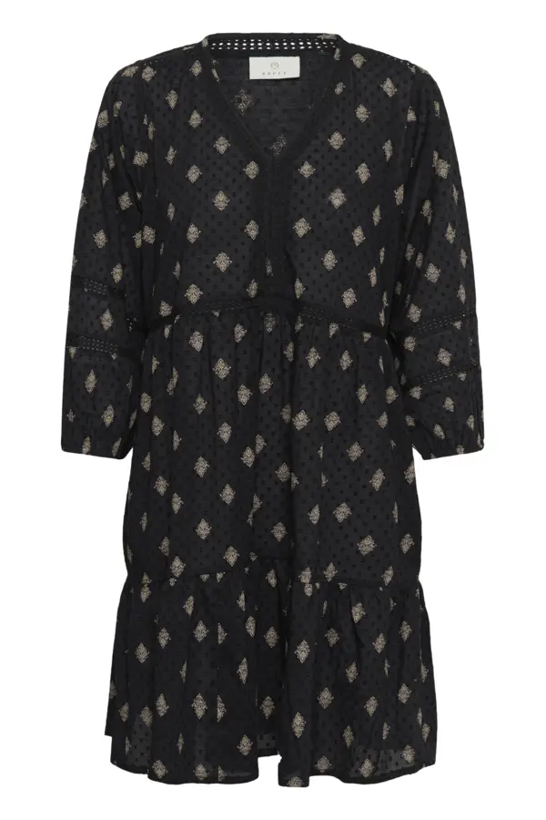 Dress kaalberta 10511895 Coffee bean