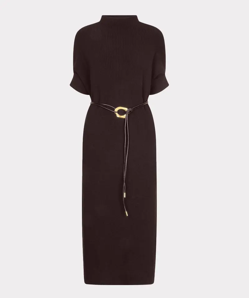 Dress long knit