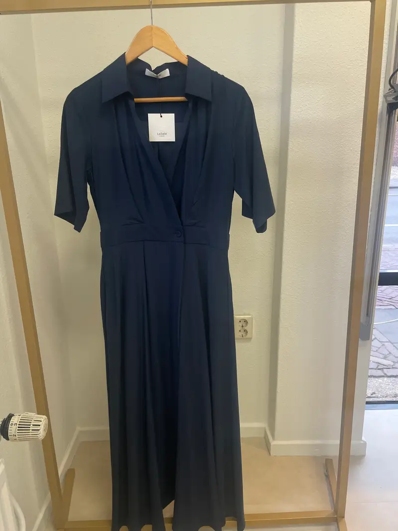 Dress pleated SC.16 Navy