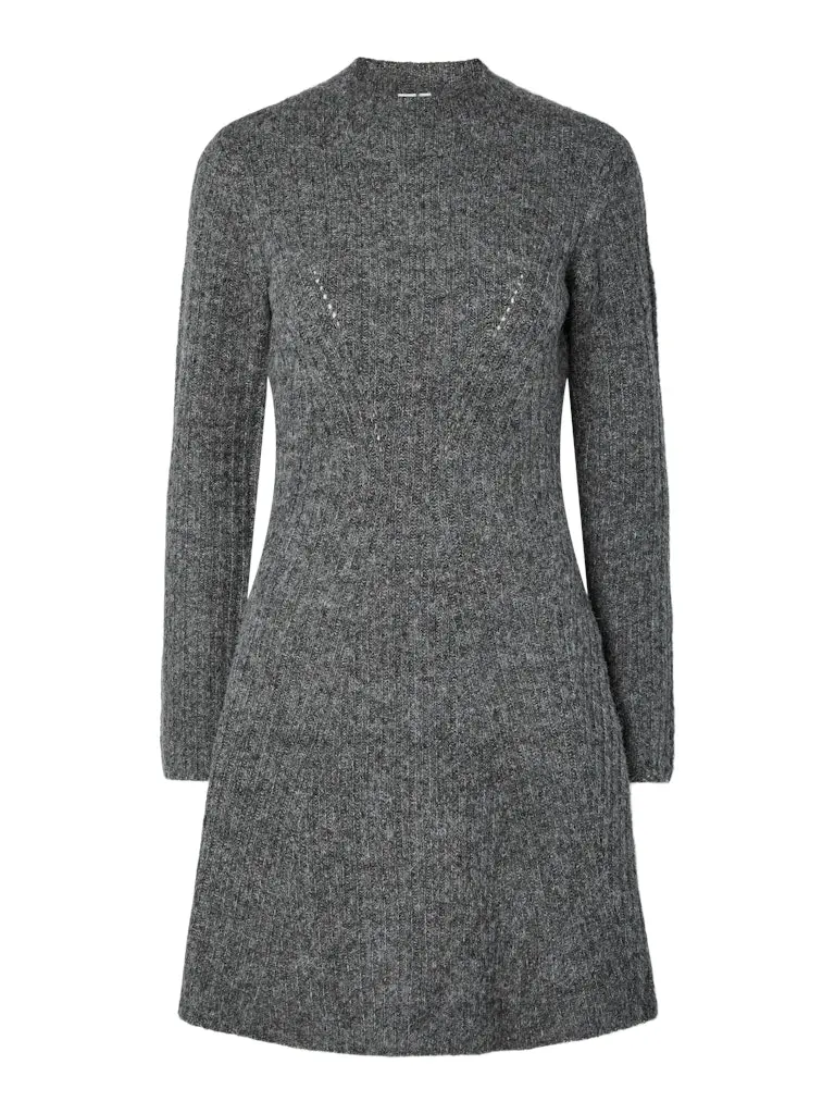 Dress yasdolly 26037936 Medium grey melange