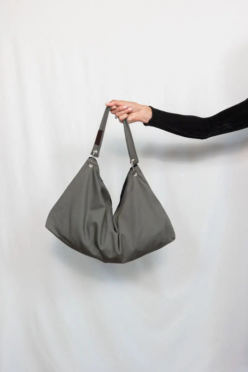 Dumpling Bag Grey