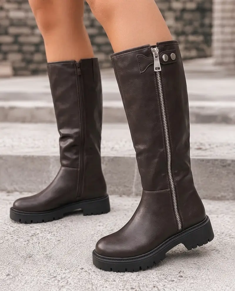Els Brown Boots (Verstelbare Schacht)