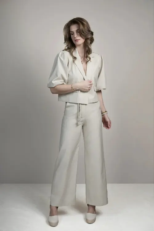 Elvira broek yara beige