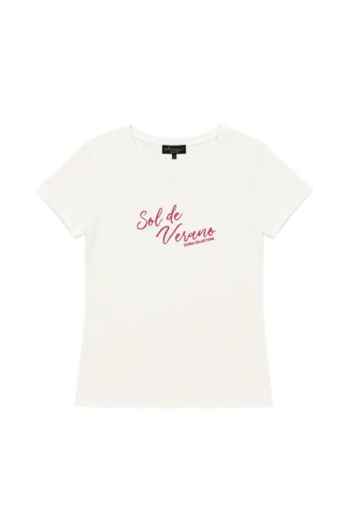 Elvira t-shirt sol off white