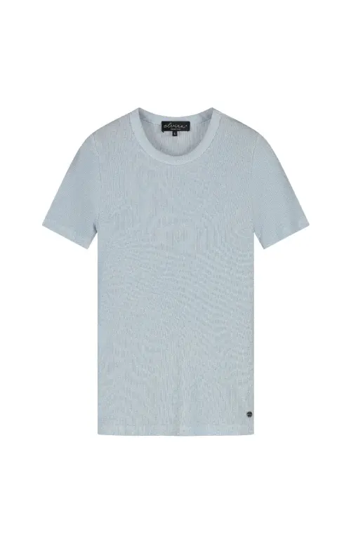 Elvira top vickey licht blauw